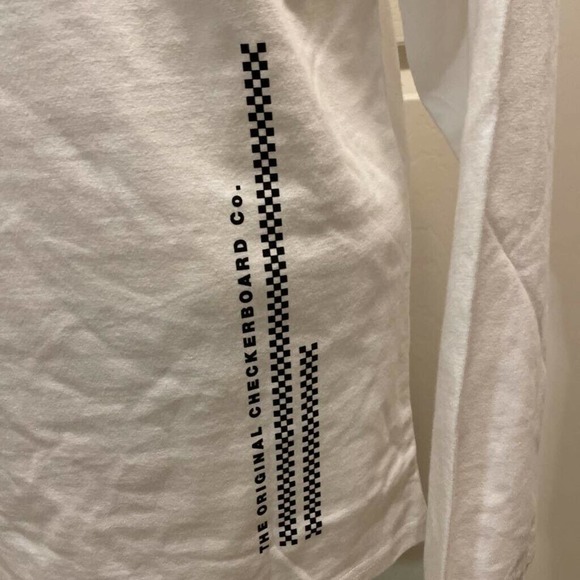 Vans Original Checkerboard Long Sleeve Cotton Sz S - Picture 5 of 9